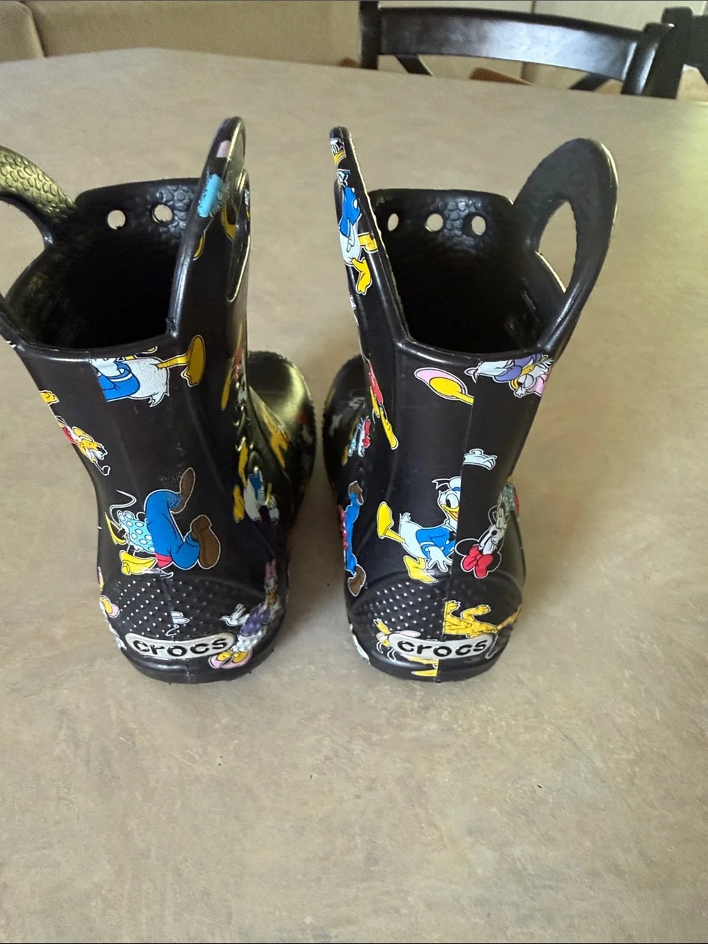Disney Mickey Mouse Croc Rainboots